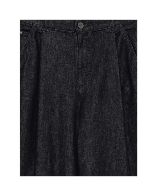 Emporio Armani Black Wide Jeans