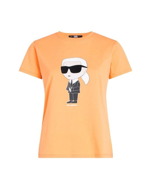 Karl Lagerfeld Orange T-Shirts