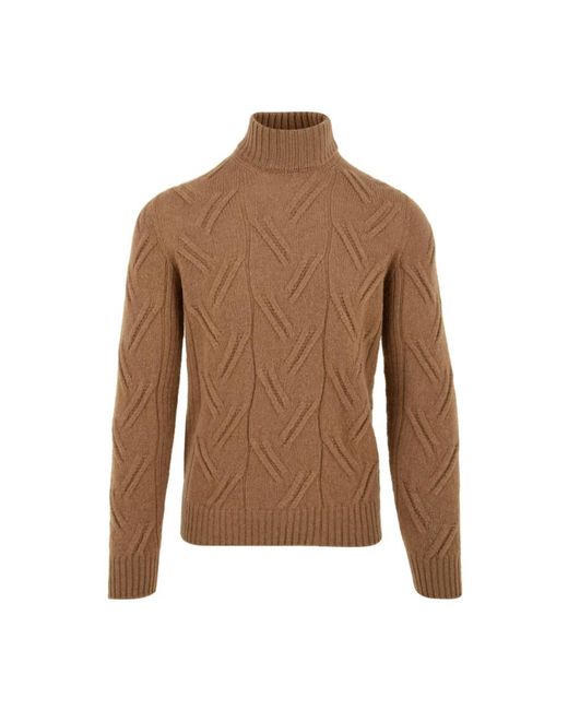 Turtlenecks Drumohr de hombre de color Brown