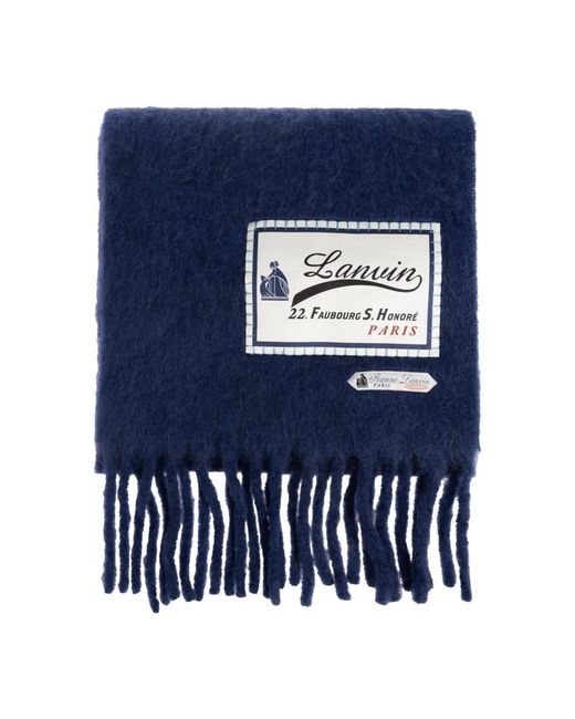 Winter Scarves di Lanvin in Blue da Uomo