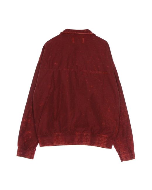 Long Sleeve Training Tops Nike de hombre de color Red