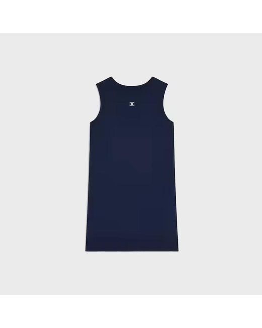 Knitted Dresses Céline de color Blue