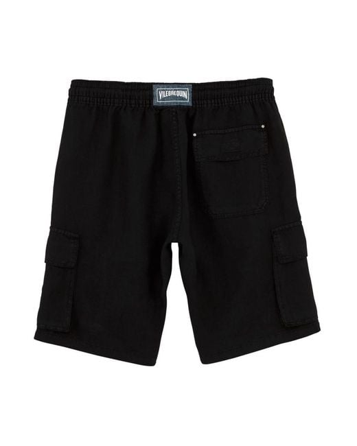 Vilebrequin Baie Bermuda Shorts in Black für Herren