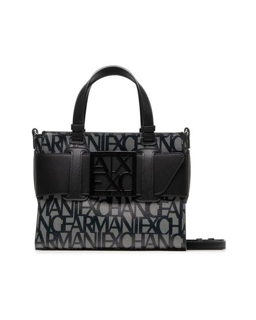 Handbags di ARMANI EXCHANGE in Black