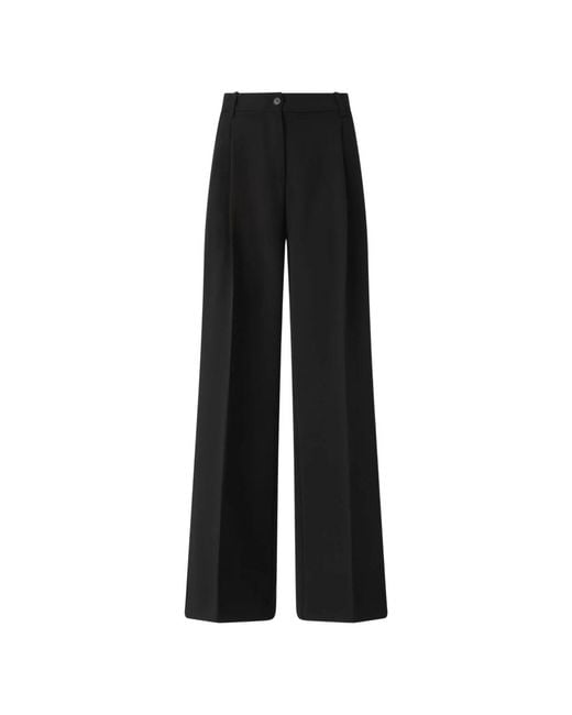 Pinko Black Straight Trousers