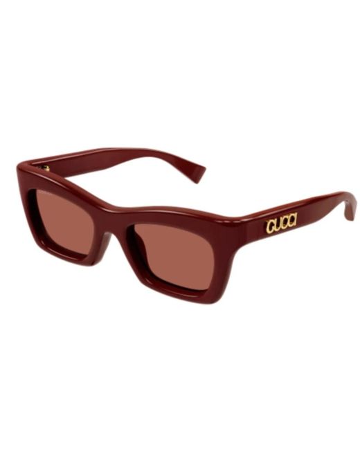 Gucci Red Sunglasses