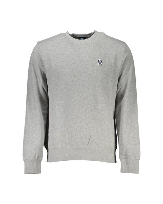 North Sails Gray Sweatshirts for men