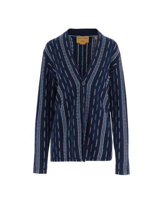 Guest In Residence Blue Cashmere Knitwear
