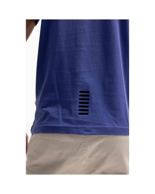 Emporio Armani Basic logo t-shirt blau in Blue für Herren
