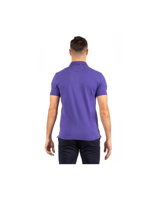 La Martina Polo shirt in Purple für Herren