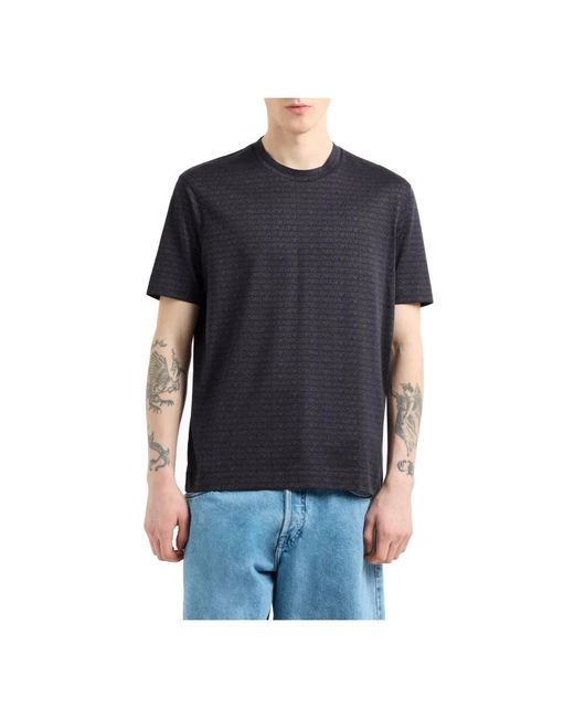 Emporio Armani Black T-Shirts for men