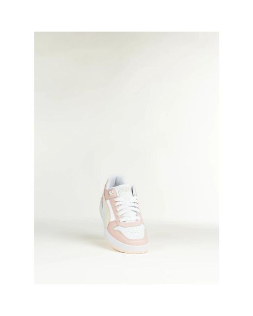 PUMA White Rbd game low sneakers