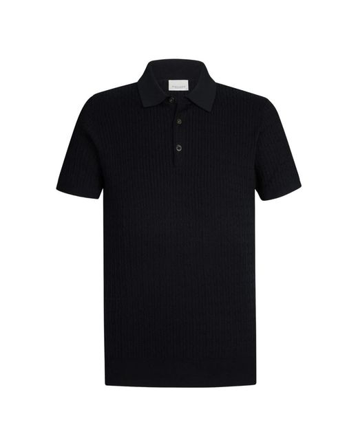 Profuomo Black Polo Shirts for men