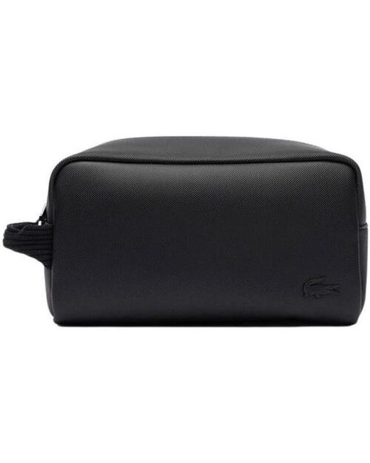 Lacoste Black Toilet Bags