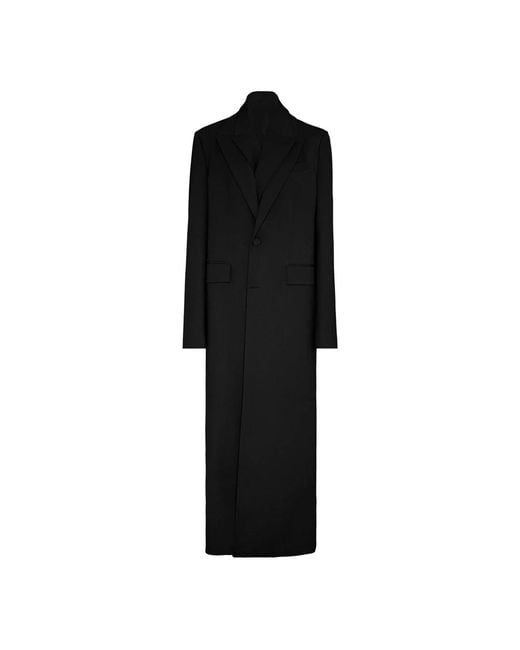 Jean Paul Gaultier Black Single-Breasted Coats