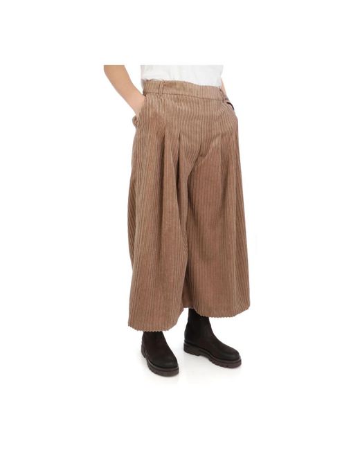 Nenette Natural Wide Trousers