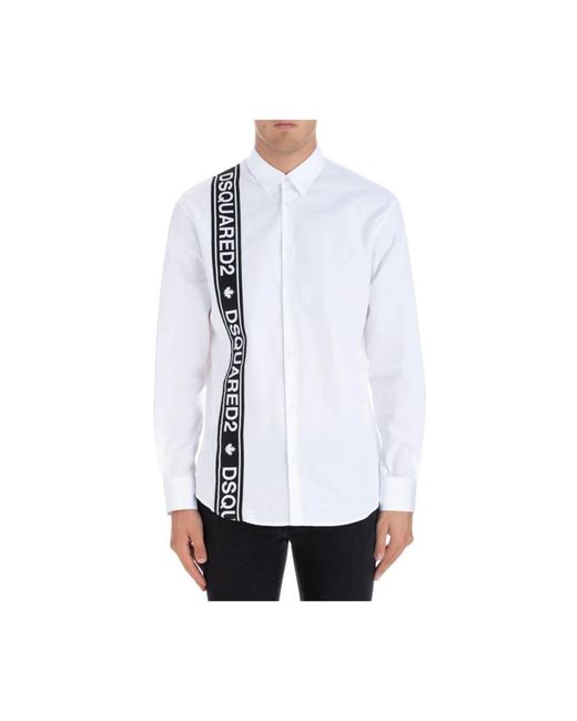 DSquared² Chemise in het White voor heren