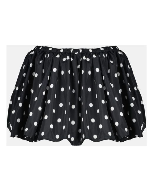 Patou Black Short Skirts