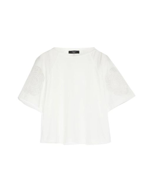 T-shirts Weekend by Maxmara de color White