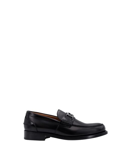 Versace Black Loafers for men