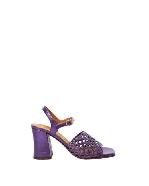 Chie Mihara Purple High Heel Sandals