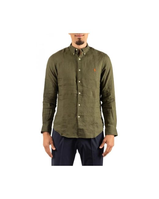 Casual Shirts di Ralph Lauren in Green da Uomo