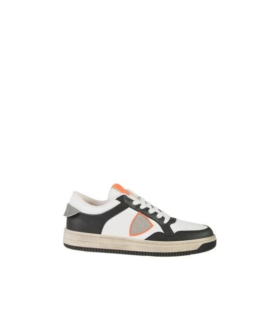 Philippe Model Schoenen ,Veelkleurig ,Leer Lylu Sneakers Met Veters in het Multicolor voor heren