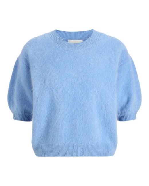 Lisa Yang Blue Cashmere Knitwear
