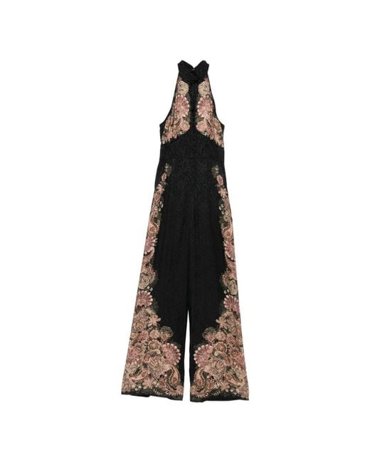 Twinset Stijlvolle Jurk Set in het Black