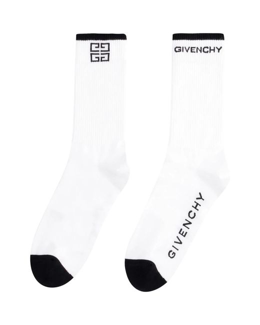 Givenchy White Socks for men