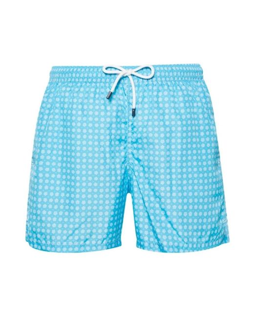 Fedeli Blue Beachwear for men