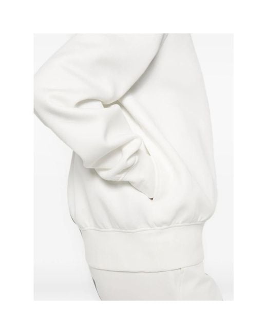 Max Mara White Zip-Throughs