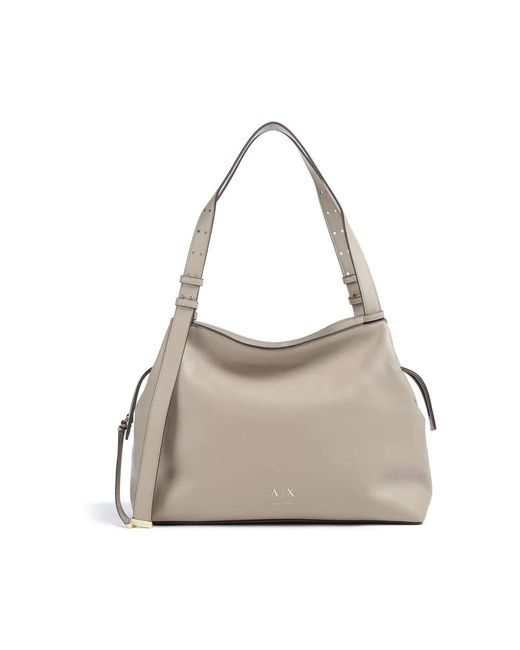ARMANI EXCHANGE Gray Shoulder Bags