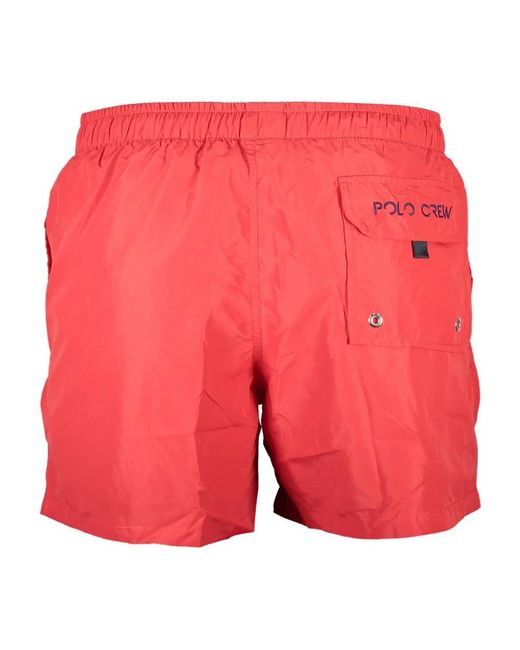 La Martina Red Beachwear for men