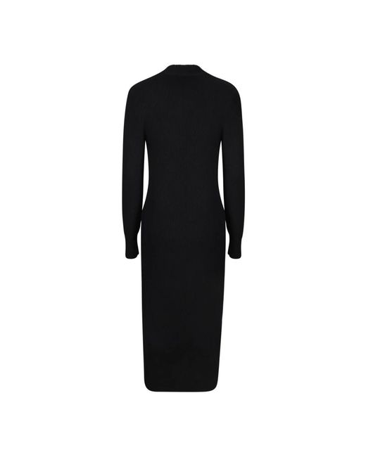Sacai Black Maxi Dresses