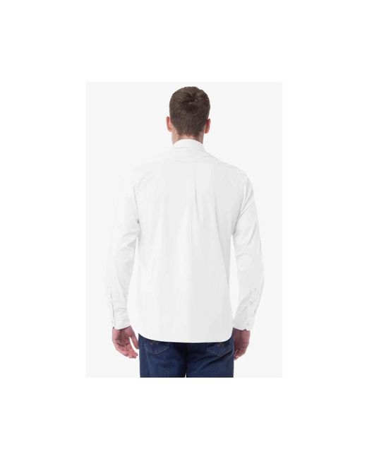 U.S. POLO ASSN. White Formal Shirts for men