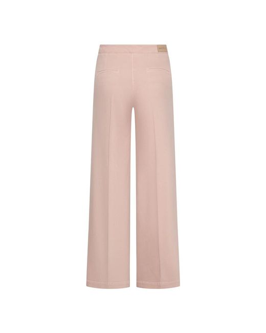 Seductive Bridget Wide Broek in het Pink