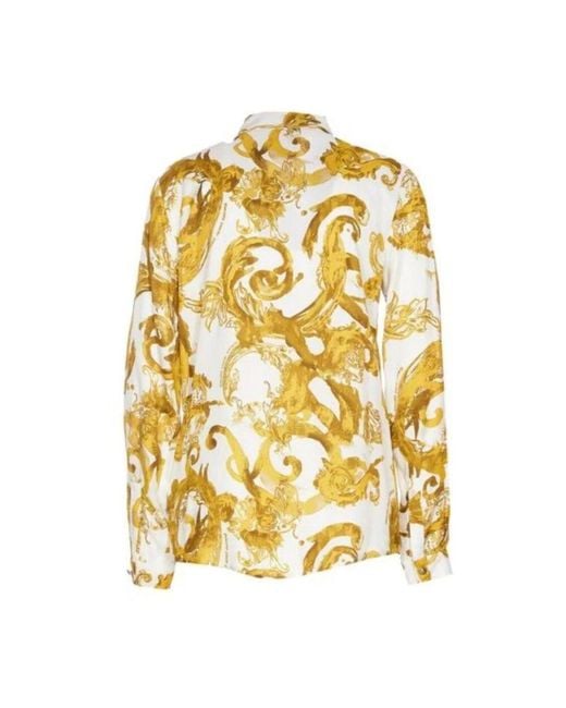Shirts Versace Jeans Couture de color Metallic