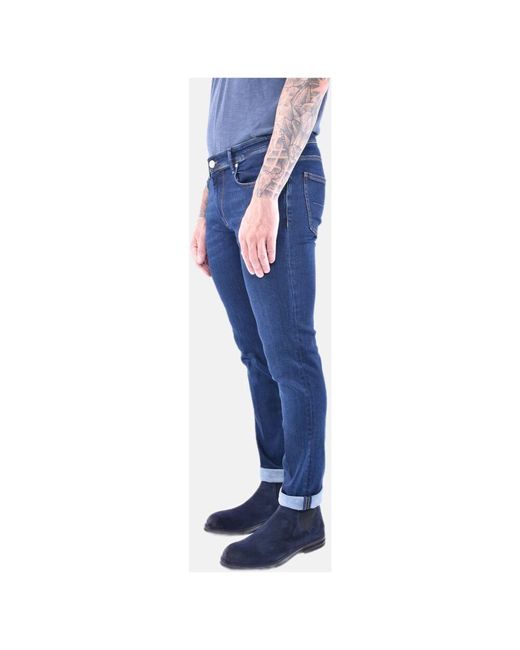 Slim-Fit Jeans di Re-hash in Blue da Uomo