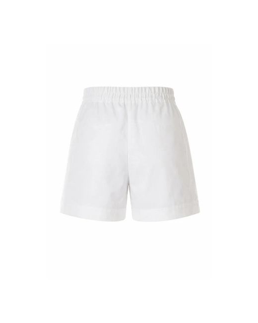 P.A.R.O.S.H. White Casual Shorts