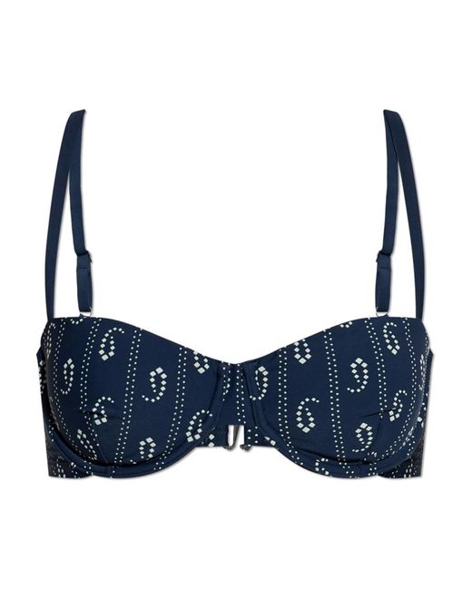 Tory Burch De Bikini Top in het Blue