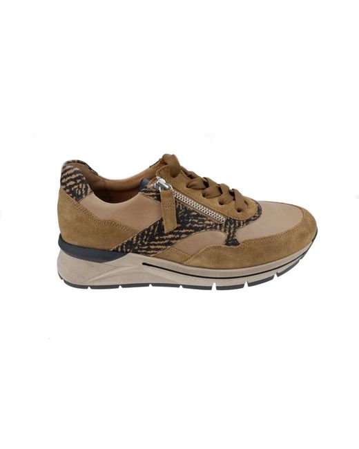Gabor Brown Comfort more widths sneaker
