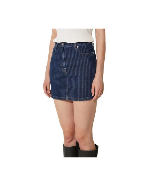 KENZO Denim Skirts in het Blue
