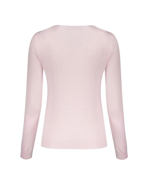 Valentino Garavani Pink Round-Neck Knitwear