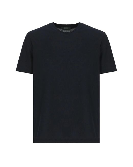 T-Shirts Zanone pour homme en coloris Black