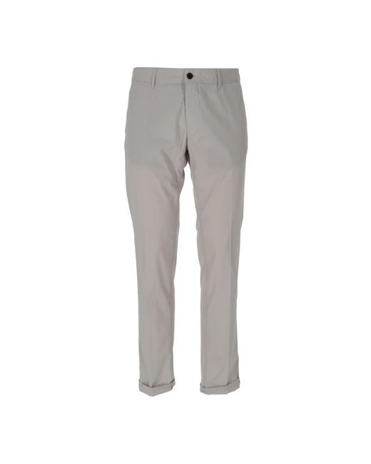 Slowear Chino Broeken in het Gray voor heren