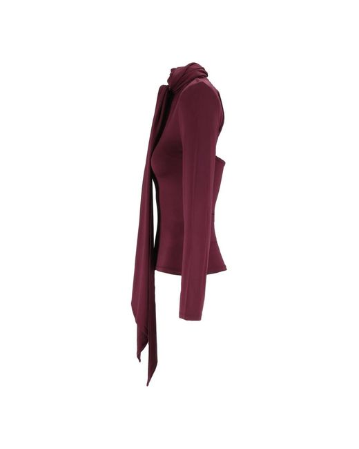 ROTATE BIRGER CHRISTENSEN Purple Blouses