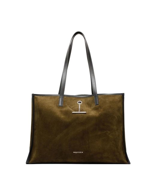 Alexander McQueen Tote Bags in het Brown voor heren