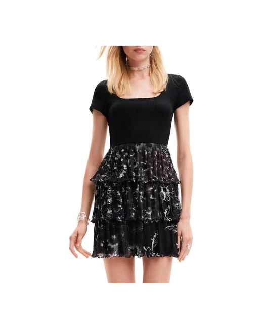 Desigual Black Short Dresses