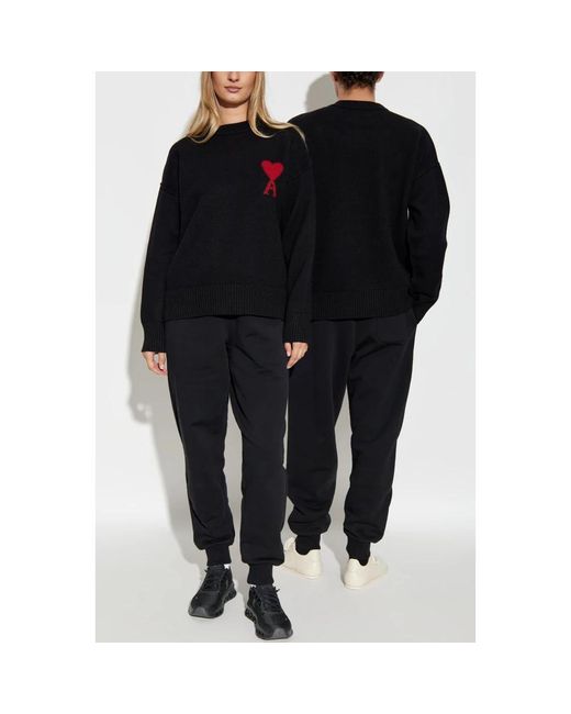 AMI Black Sweatpants